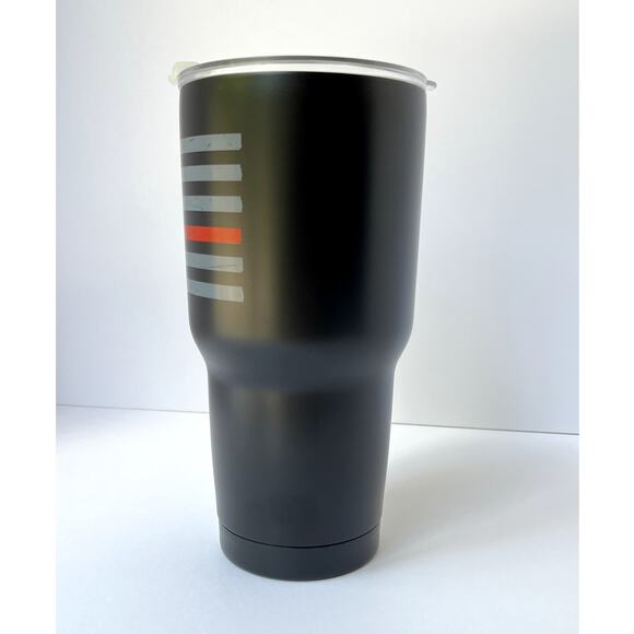 Thin Red Line Fire Department American Flag 30 oz Insulated Mug - Picture 7 of 8